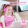iClever Kids Headphones Wireless, 60H Play Time, 74/85 dBA Safe Volume, Bluetooth 5.4, USB C, Over Ear Kids Bluetooth Headphones with Mic AUX Cord for Travel/School
