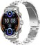Maxwell Fusion Smart Watch for Men and WomenDial Answer Calls Silver