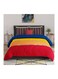 United Colors of Benetton Safari 210 TC King Bedsheet with 2 Pillow covers Multi
