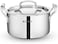 Bergner Tripro 28cm (3.8L) Tri-Ply Stainless Steel Casserole, Cook &amp; Serve Biryani Pot/Handi with Lid, Even Heat Distribution, Energy Saving, Healthy Cooking, Induction &amp; Gas Stove Compatible