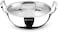 Bergner TriPro 32cm (6.5L) Tri-Ply Stainless Steel Deep Stir-Fry Pan, Kadai with Lid, Healthy Cooking with Less Oil, Metal Spatula Friendly Wok, Stay-Cool Handles, Induction &amp; Gas Stove Compatible