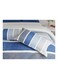 United colors of Benetton Rainbow Navy 210 TC Fitted sheet with 2 pillow covers