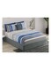 United colors of Benetton Rainbow Navy 210 TC Fitted sheet with 2 pillow covers