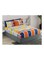 United colors of Benetton Rainbow 210 TC Fitted sheet with 2 pillow covers