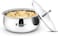 Bergner Vienna Stainless Steel Insulated Hot Pot 24cm (2.5L), Double-Walled Casserole with Lid for Keeping Food Warm &amp; Fresh, Cast Steel Knob, Durable Serving Pot for Rice Roti Curries