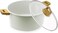 Bergner 28cm (5L) Cast Aluminum Casserole Dish with Glass Lid &amp; Trivet, Non-Stick Marble Coating, Less Oil Use Healthy Cooking, Even Heating, Scratch Resistant, Induction &amp; Gas Stove Compatible