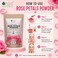 Bliss of Earth Rose Powder, Face &amp; Body Care, 453g - Skin Care Scrub Pack Powder