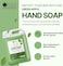 Bliss Of Earth Antebacterial Hand Wash Refill Liquid, Refreshing Green Apple Hand Soap 5 Liter, Non Drying Moisturizing Formula, Aromatic Fragrance, Perfect For Home, Office, Hotel &amp; Cafe.