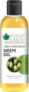 Bliss Of Earth Neem Oil For Plants, Cold Pressed Neem Oil For Skin Care, 100% Pure Wild Crafted Neem Oil For Hair &amp; Scalp Health, Chemical-Free Insecticide Indian Lilac For Repelling Pests - 100ml