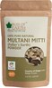 Bliss Of Earth Multani Mitti Powder For Face Mask, Organic Multani Mitti Powder For Hair Care &amp; Scalp Health, Fuller&rsquo;s Earth Clay Mask For Skin Brightening, Oil Absorption &amp; Acne Treatment - 100g
