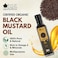 Bliss of Earth Black Mustard Body Oil, 500ml - for Strong Massage, Scalp &amp; Hair Oiling