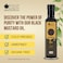 Bliss of Earth Black Mustard Body Oil, 500ml - for Strong Massage, Scalp &amp; Hair Oiling