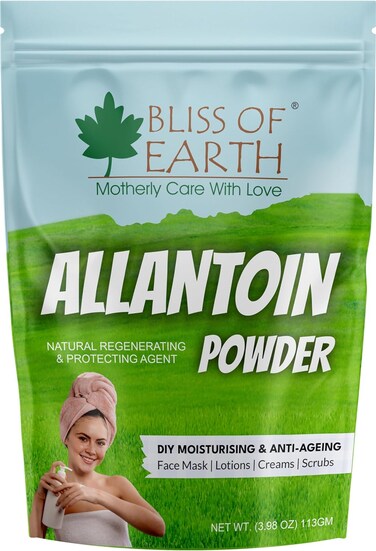 مسحوق ألانتوين للبشرة من بليس أوف إيرث، 113 جم، مكون مهدئ للعناية بالبشرة