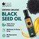 Bliss of Earth Black Seed Body Oil, 500ml - Kalonji Oil for Scalp Massage, Skin &amp; Hair Care