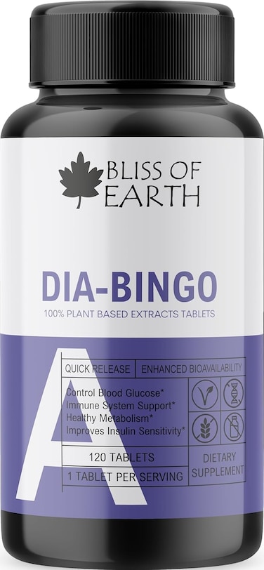 Bliss Of Earth Sugar Control Tablets To Manage Blood Sugar Levels Naturally, 120 Tablets With Bitter Melon, Jamum, Gurmar, Bimba &amp; Bijasar, Diabetic Care, 500mg