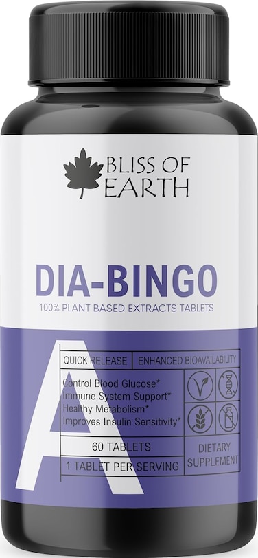 Bliss Of Earth Sugar Control Supplements - Diabetic Care Supplements For Men &amp; Women With Bitter Melon, Jamun, Gurmar, Bimba &amp; Bijasar - 60 Tablets, 500mg Each