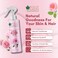 Bliss Of Earth Damask Rose Water Spray For Face &amp; Skin, 100% Pure Organic Hydrosol, Soothing Facial Toner, Natural Aromatherapy Mist For Skin and Hair Care, 200ml