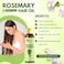Bliss Of Earth Rosemary Oil For Hair Growth With Biotin, Lavender &amp; Geranium Essential Oils, Blend Of 20 Herbs To Promotes Healthy Scalps &amp; Hair, No Mineral Oil, 200ml