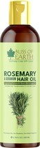 Bliss Of Earth Rosemary Oil For Hair Growth With Biotin, Lavender &amp; Geranium Essential Oils, Blend Of 20 Herbs To Promotes Healthy Scalps &amp; Hair, No Mineral Oil, 200ml