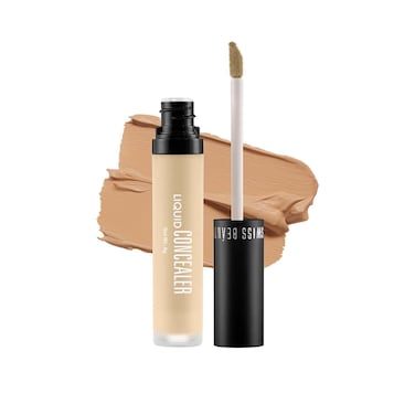 Swiss Beauty Liquid Light Weight Concealer With Full Coverage  Easily Blendable Concealer For Face Makeup With Matte Finish   Shade 04 - Medium Beige 6g