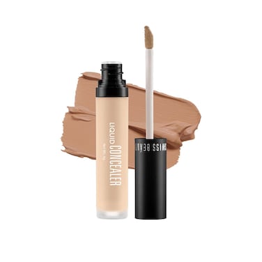 Swiss Beauty Liquid Light Weight Concealer With Full Coverage  Easily Blendable Concealer For Face Makeup With Matte Finish   Shade - Clair Moyen 6g