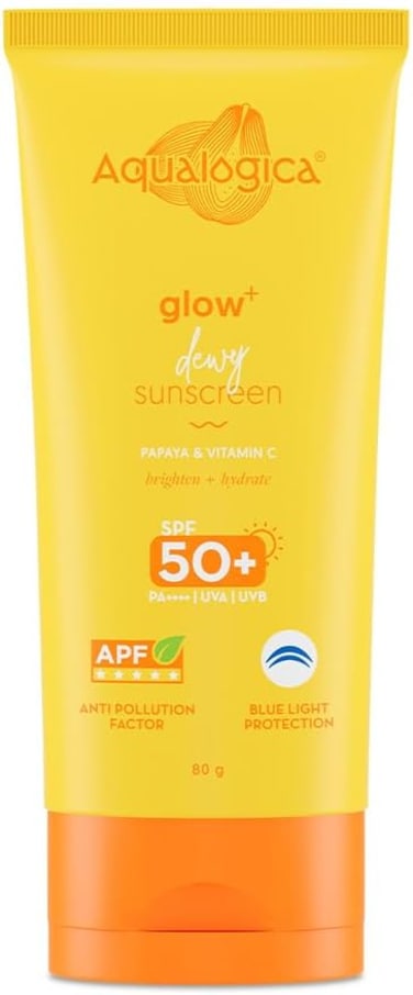 AQUALOGICA Glow+ Dewy Sunscreen 80gms