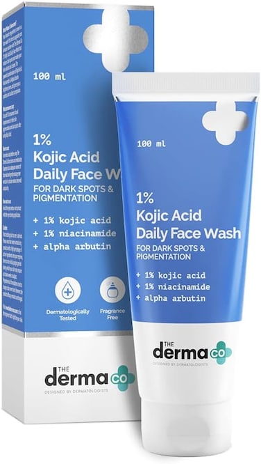 THE DERMA CO 1% Kojic Acid Daily Face Wash 100 ml