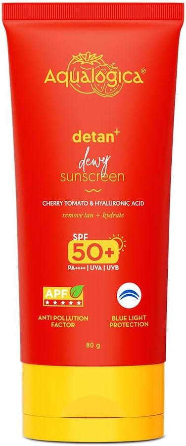 AQUALOGICA Detan+ Dewy Sunscreen 80gm