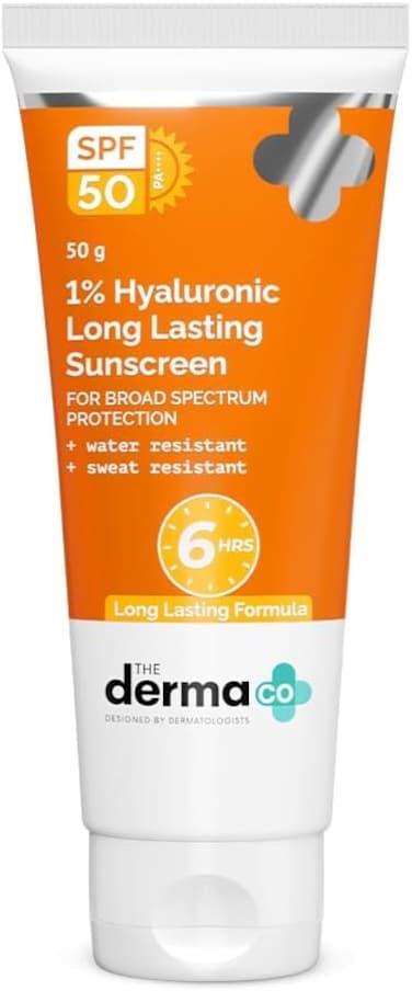 The Derma Co 1% Hyaluronic Long Lasting Sunscreen 50g