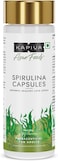 كبسولات كابيفا سبيرولينا، ١٢٠ كبسولة، تحتوي على ٦٠٪ بروتين، تعزز مناعتك، خالية من المواد الحافظة والمبيدات الحشرية، أقراص سبيرولينا