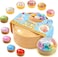 1 PCS Random Dumpling Squishies Mystery Box,  Colors Random Mystery Glitter Dumpling Squishies Toy Gift Box, Colorful Stress Balls Fidget Sensory Toy Desk Toys for Kids Adults