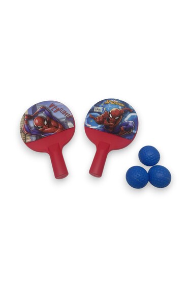 Marvel Spider-Man Paddle Ball Set with 3 Balls   Kids Outdoor &amp; Indoor Fun Toy-Multicolor