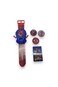 Marvel Spider-Man Disc Launcher Watch for Kids &ndash; Action Toy with Launching Discs-Multicolor