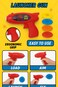 Marvel Spider-Man Top Flying Saucer Gun Toy &ndash; Launching Spinner Disc Shooter with 3 Discs &ndash; Kids&rsquo; Outdoor Action Toy &ndash; Ages 3+  multicolor