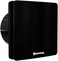 atomberg Studio Exhaust Fan (150mm) with BLDC Motor for Bathroom   Easy to Clean   Noiseless   High Air Suction Gloss Black