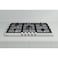 LG Built-in 90CM 5 Burners Gas Hob Silver &ndash; CG5Z3626S