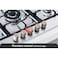 LG Built-in 90CM 5 Burners Gas Hob Silver &ndash; CG5Z3626S