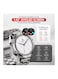 Swiss Military DOM5 Smartwatch 1.43" AMOLED, Bluetooth Calling, Multi Language, Health &amp; Sports Tracking, Wireless Charging, 7 Days Battery, IP68, iOS/Android Compatible,Gun Metal Frame &amp; Strap