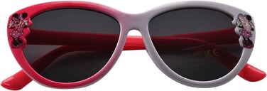 Disney Minnie Mouse - Girls Sunglasses Age 3-10 Years 100% UV Protection, Shatter Resistent, Durable Material, 3+ (Official Product)