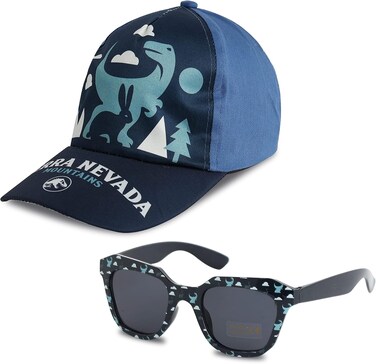 نظارات شمسية للأطفال من عالم جوراسيك دومينيون، من عمر سنتين إلى ١٠ سنوات، حماية كاملة من الأشعة فوق البنفسجية، مصنوعة من مواد متينة، غطاء أنيق مرفق، منتج أصلي، متعدد الألوان، Trha22958، نظارات شمسية