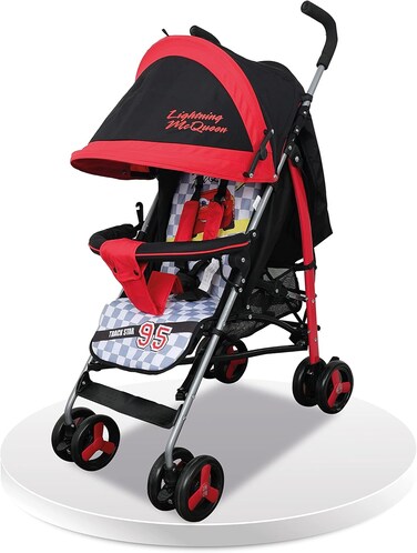 Cars Lightning McQueen Adventure Stroller B818B-L CRA
