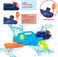Moon - High Capacity Super Water Pistols With Long Shoot Range - Blue