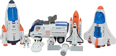 Moon - Ultimate Rocket Ship Space Set - 8Pcs