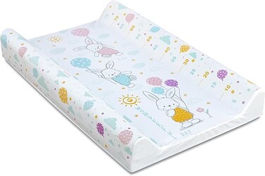 Moon - Waterproof Changing Mat - Flying Rabbits - 80x50x10 cm