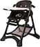 Moon - Trestle Foldable Baby High Chair - Black