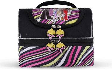 حقيبة غداء Trucare Lol First Class ذات قسمين، معزولة حراريًا، مقاومة للماء، متينة، مناسبة للأطفال من الجنسين، للمدرسة والنزهات والأنشطة الخارجية.