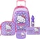 Sanrio Hello Kitty You Are Awesome 5In1 Trolley Box Set 18" I Trolley I Lunch Bag I Water Bottle I Pencil Case I Lunch Box I Packaging
