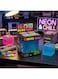 NeeDoh Nice Cube -Sensory Squeeze Toy with Super Solid Squish Cube Purple Pink Blue 3 pcs
