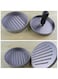 Dubai Gallery Cookware Hamburger Patties Maker Aluminum Die Casting Single Burger Press Meat Press Cooking Pressers Silver