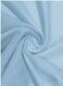 Raymond Home Single Sheet 120 Thread Count Luxirious Mercerised 100% Cotton Bedding Solid Pre Shrunk Percale Finish Bed Linen 2 Bedsheet and 2 Pillow Case - Sky Blue (152 * 229 CM)